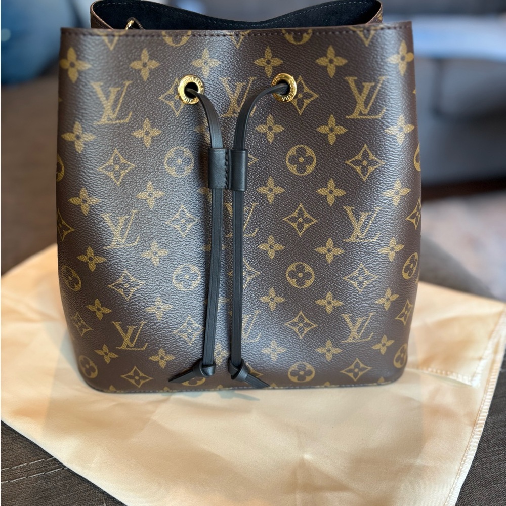 Louis Vuitton Brown Monogram Bucket Bag